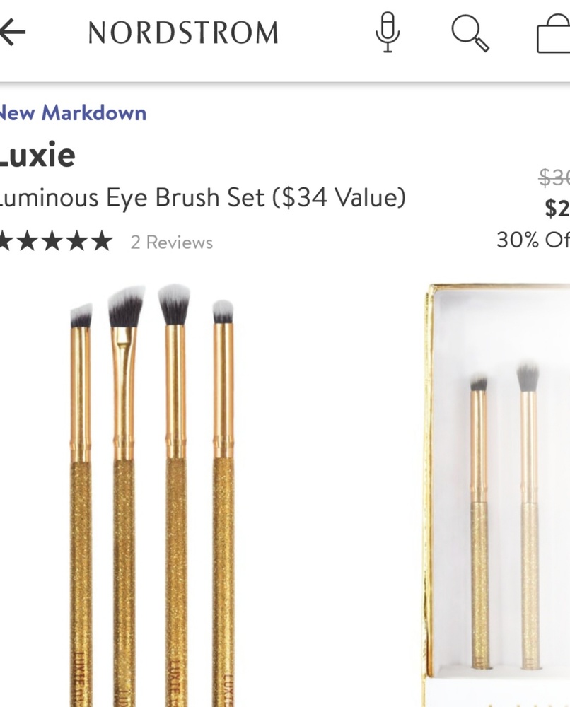 Luxie Makeup Brush set ~~~